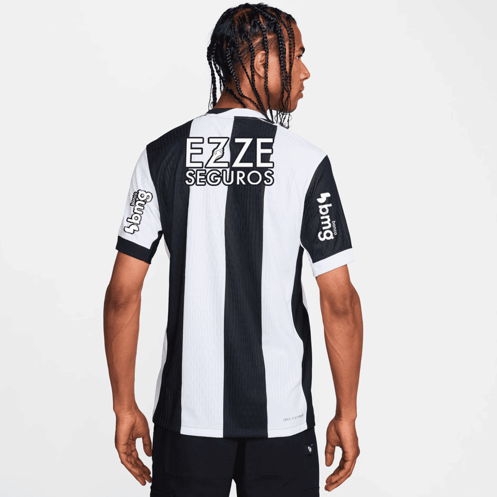 Camisa Nike Corinthians 2024/25 III Jogador Com Patrocínios