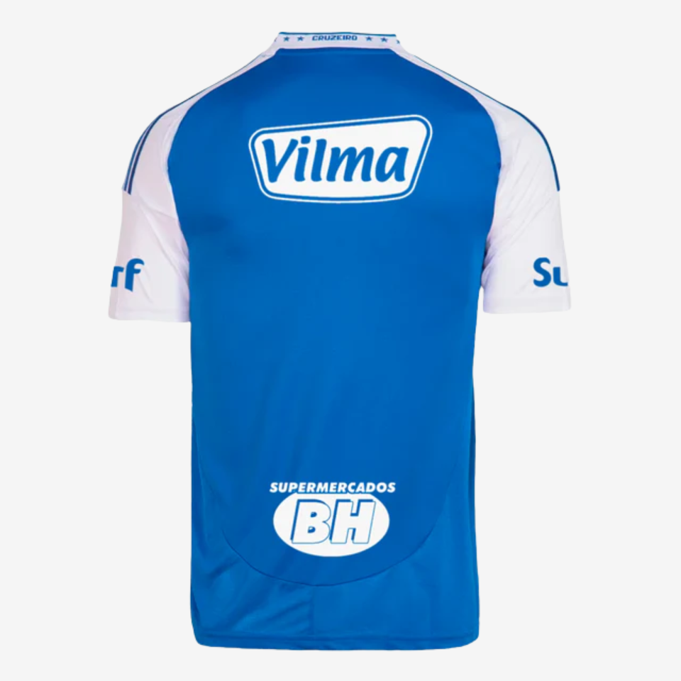 Camisa adidas Cruzeiro 2025/26 I Com Patrocínios