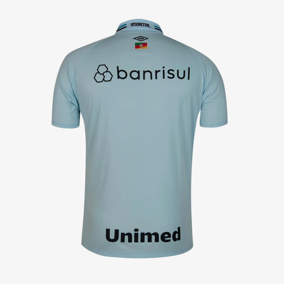 Camisa Umbro Grêmio 2025/26 II Azul Celeste