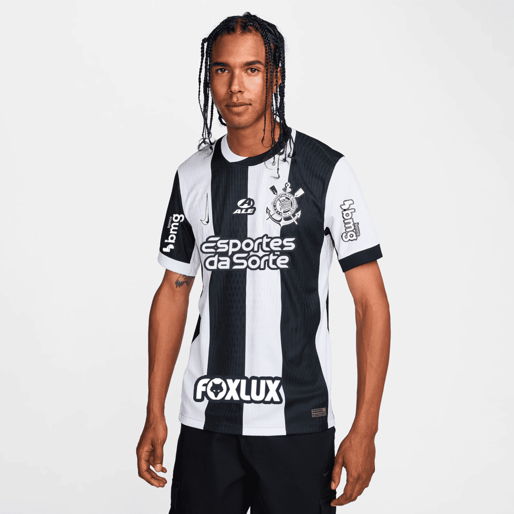Camisa Nike Corinthians 2024/25 III Jogador Com Patrocínios