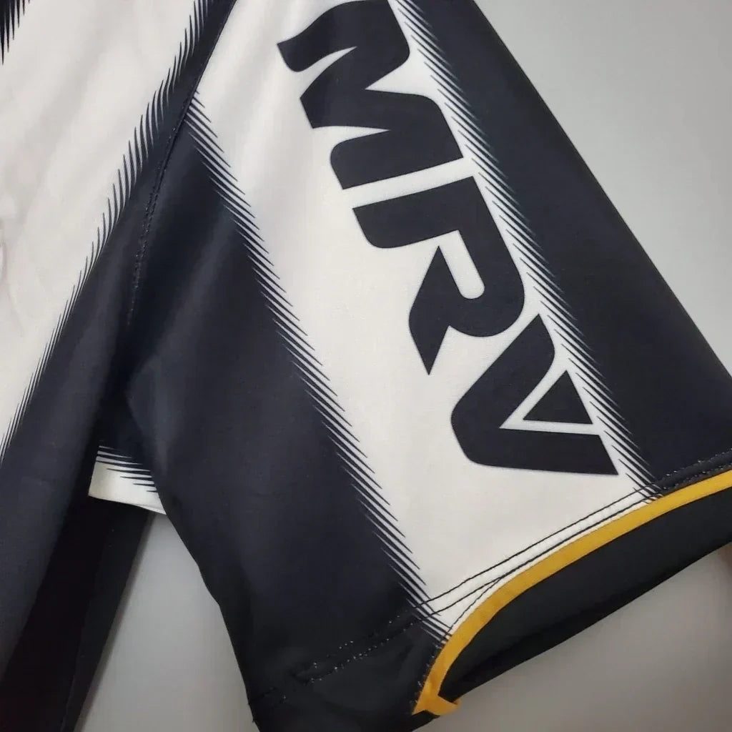 Camisa Atlético Mineiro Home Retrô 2013 Patch da Libertadores - Preta e Branca - Lupo