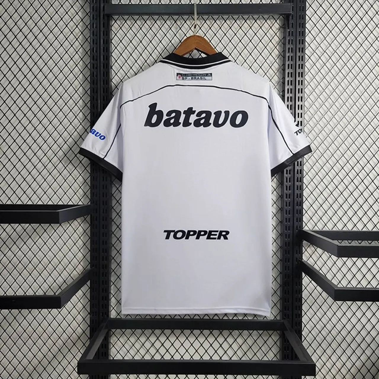 Camisa Corinthians Retrô 1999 Away Topper Masculina - Branco