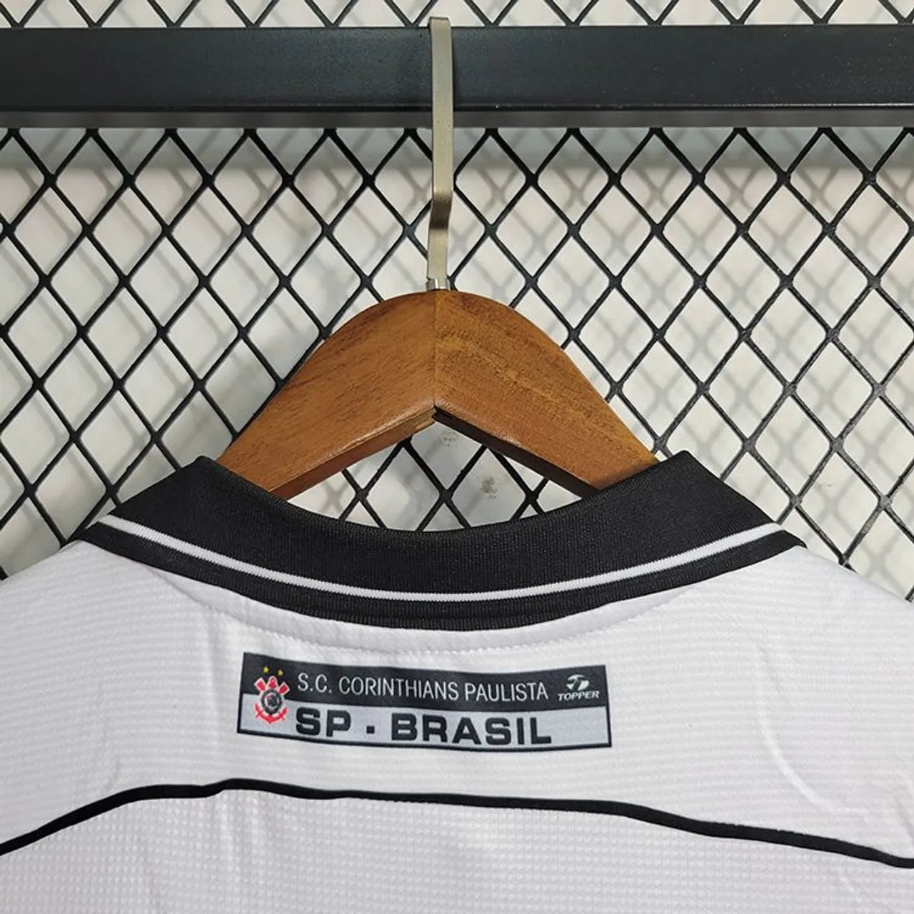 Camisa Corinthians Retrô 1999 Away Topper Masculina - Branco