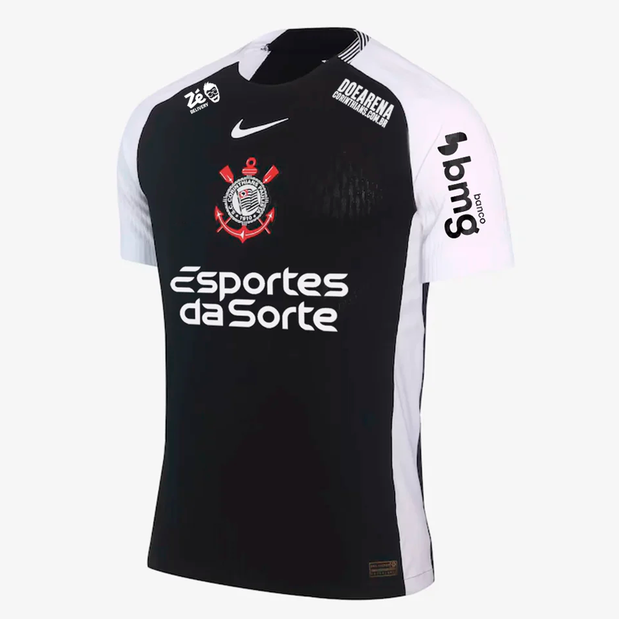 Camisa Nike Corinthians 2025/26 II Jogador Com Patrocínios