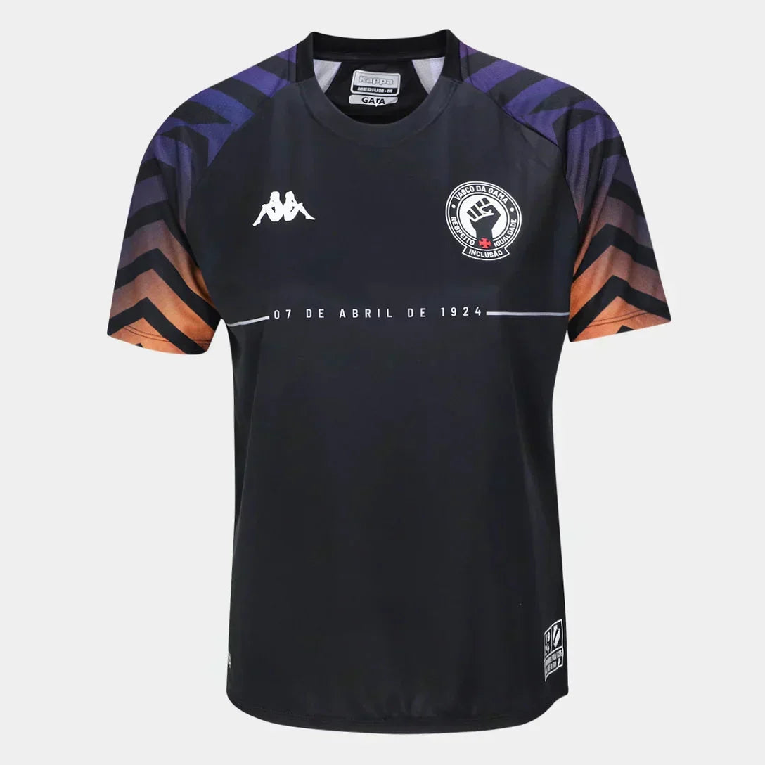 Camisa Feminina Kappa Vasco da Gama 2024/25 Aquecimento