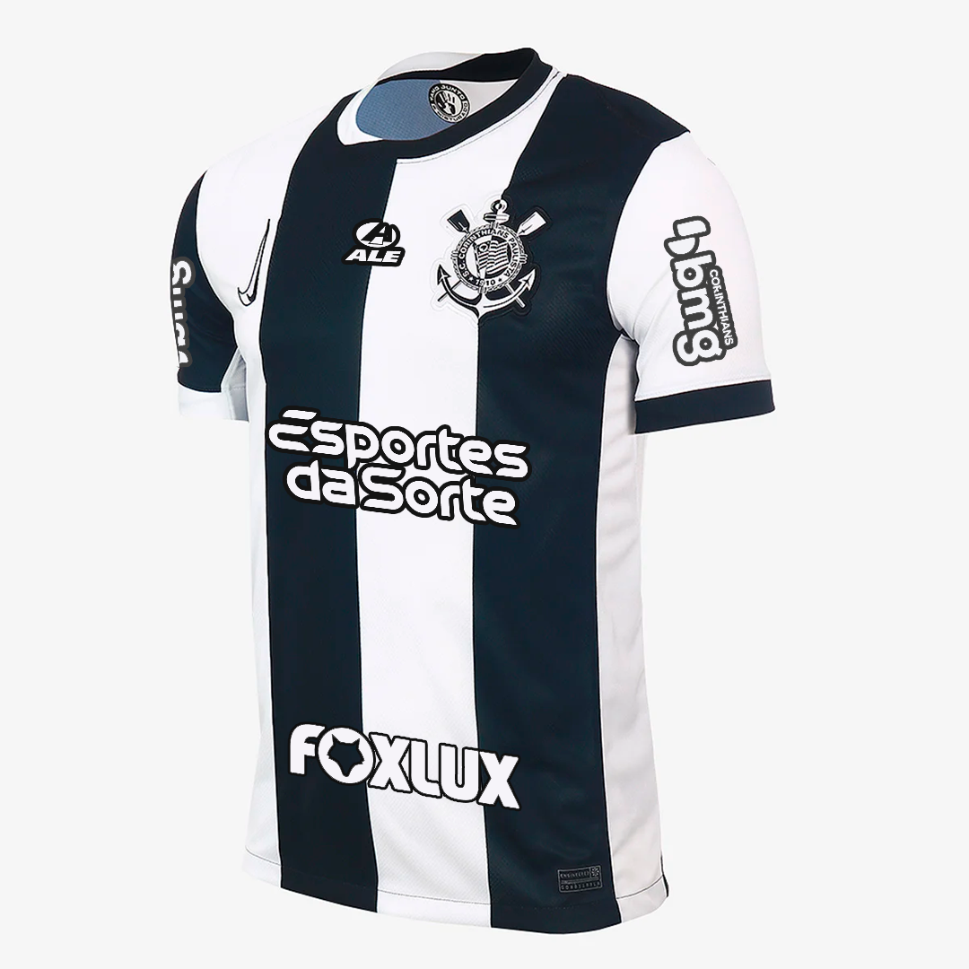 Camisa Nike Corinthians 2024/25 III Torcedor Com Patrocínios