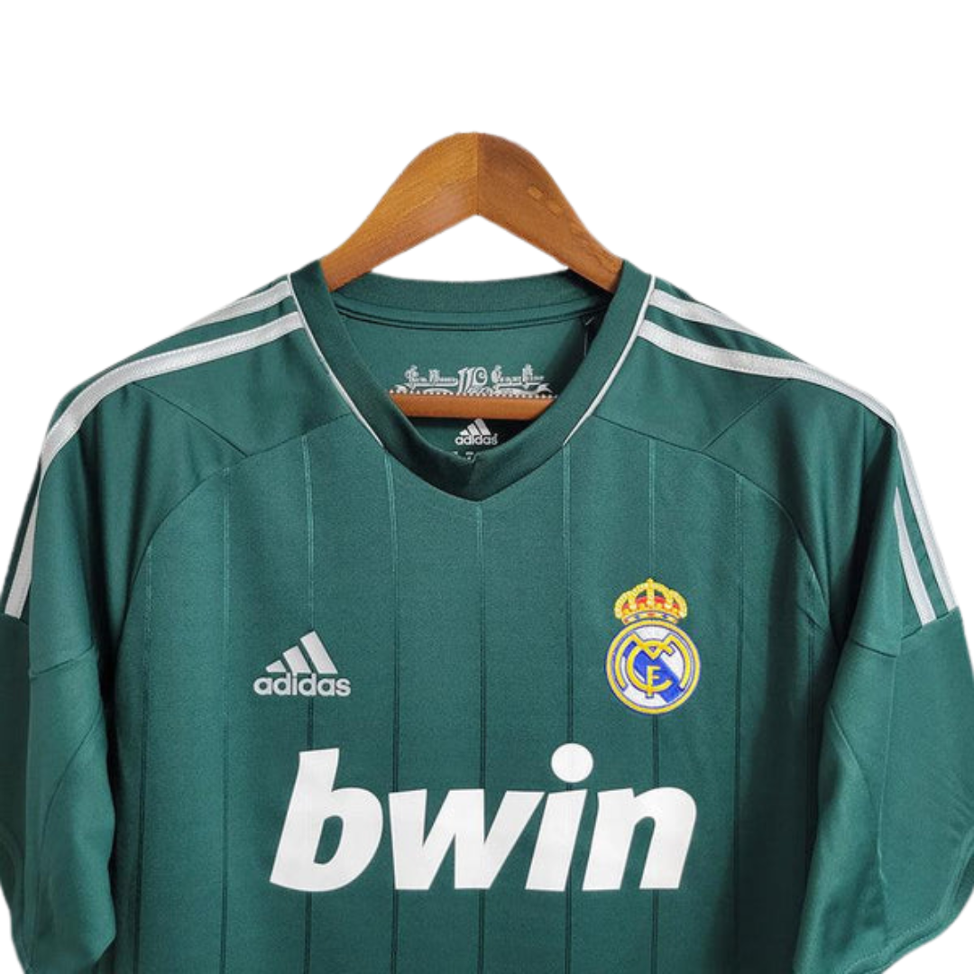 Camisa Retrô Real Madrid Away Adidas 2012/13 Masculino Verde