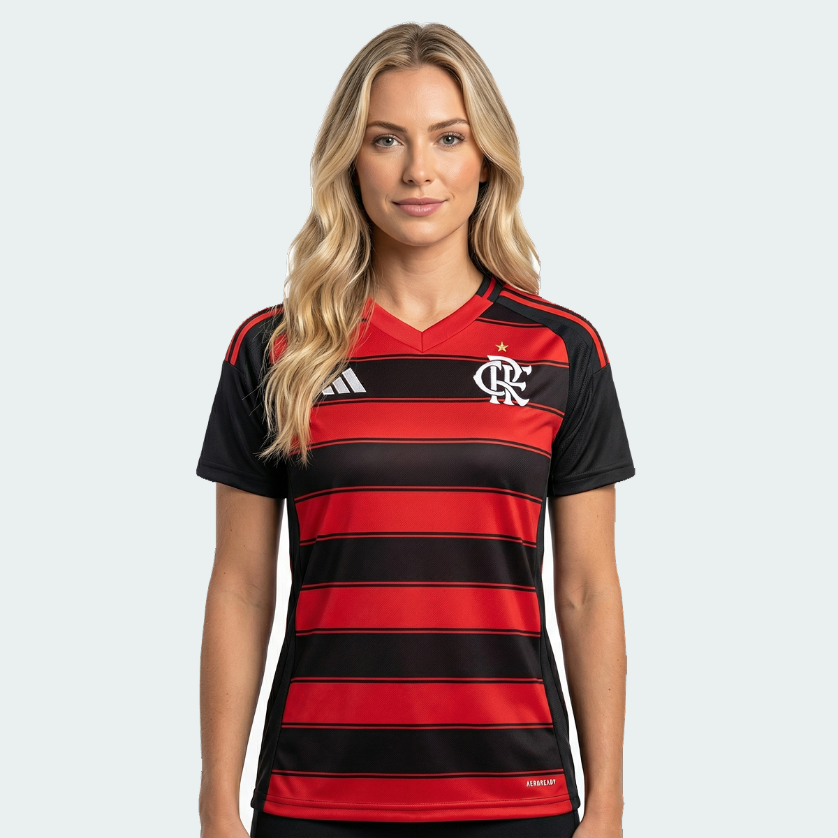 Camisa Feminina Adidas Flamengo 2025/26 I