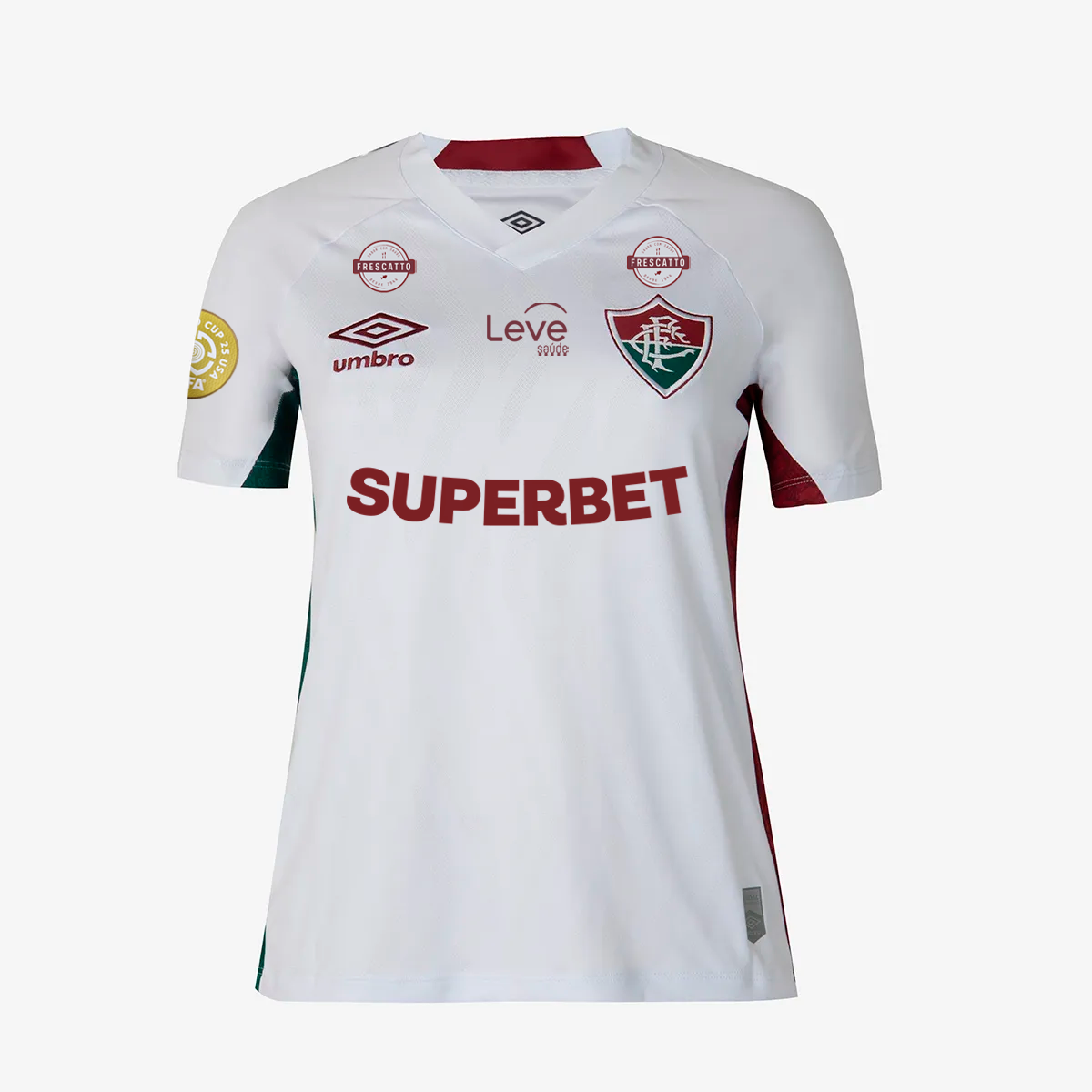 Camisa Feminina Umbro Fluminense 2025/26 II Com Patrocínio