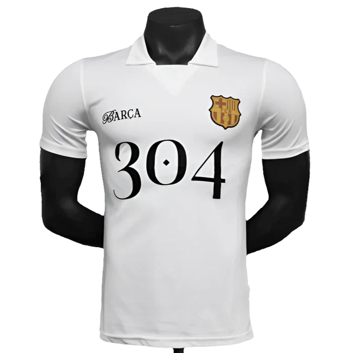 Camisa Barcelona Edição Especial 25/26 - Branca - Versão Jogador