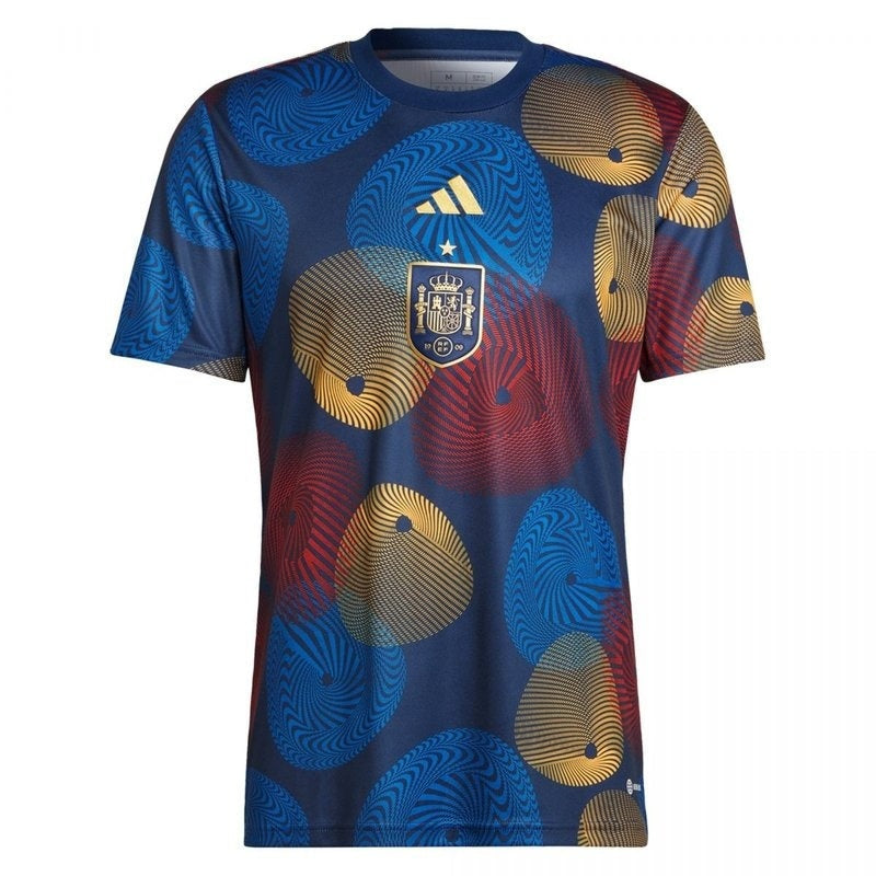 camisa-espanha-22-23-pré-jogo-versão-torcedor-1