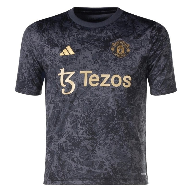 camisa-manchester-united-24-25-stone-roses-pré-jogo-versão-torcedor-1