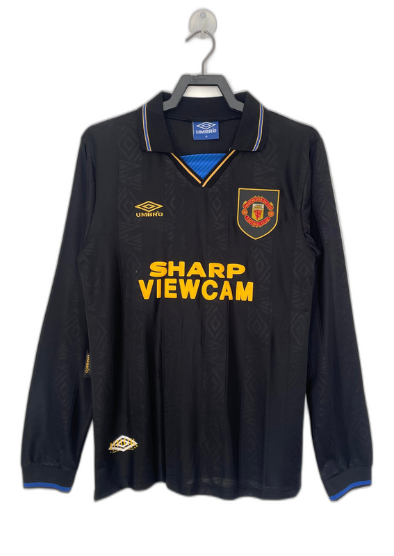camisa-manchester-united-93-94-preto-versão-retrô-manga-longa-1