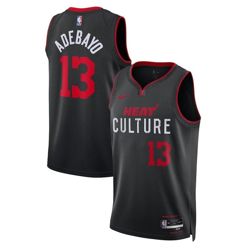 camisa-nba-bam-adebayo-miami-heat-23-24-preto-edição-cidade-1