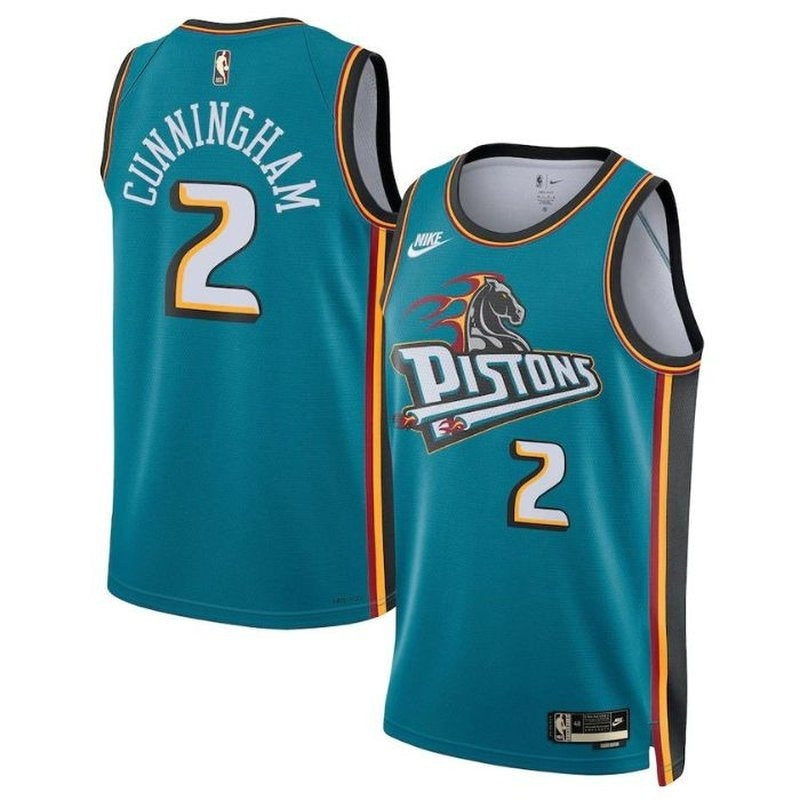 camisa-nba-cade-cunningham-detroit-pistons-2023-azul-petróleo-edição-clássica-1