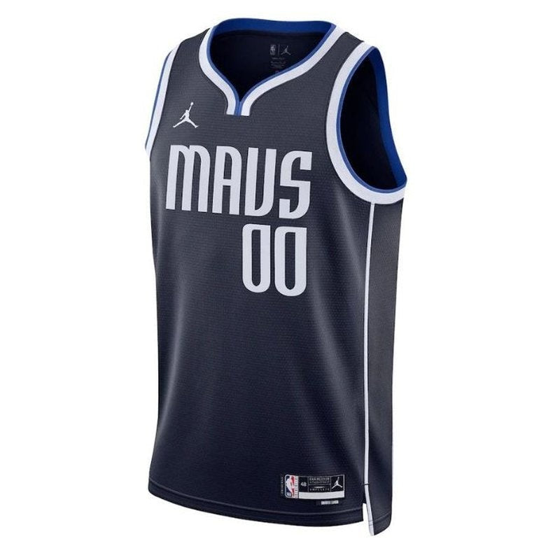 camisa-nba-dallas-mavericks-2023-edição-de-impacto-azul-marinho-2