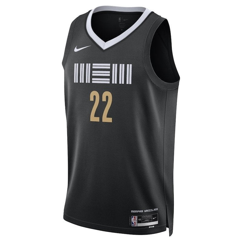 camisa-nba-desmond-bane-memphis-grizzlies-23-24-preto-edição-cidade-2