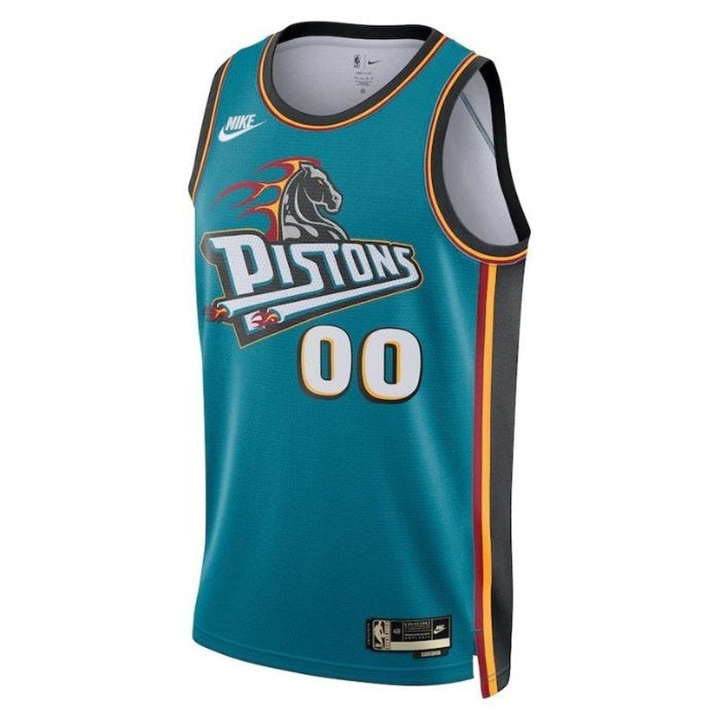 camisa-nba-detroit-pistons-2023-edição-clássica-azul-petróleo-2