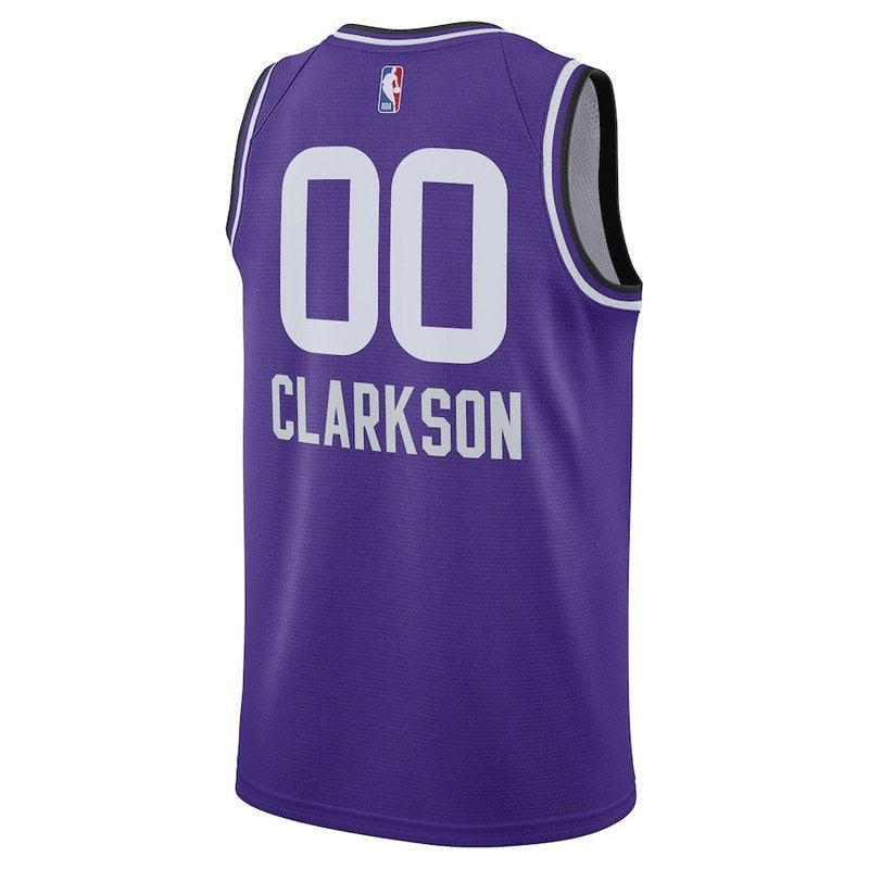 camisa-nba-jordan-clarkson-utah-jazz-23-24-roxo-edição-cidade-3