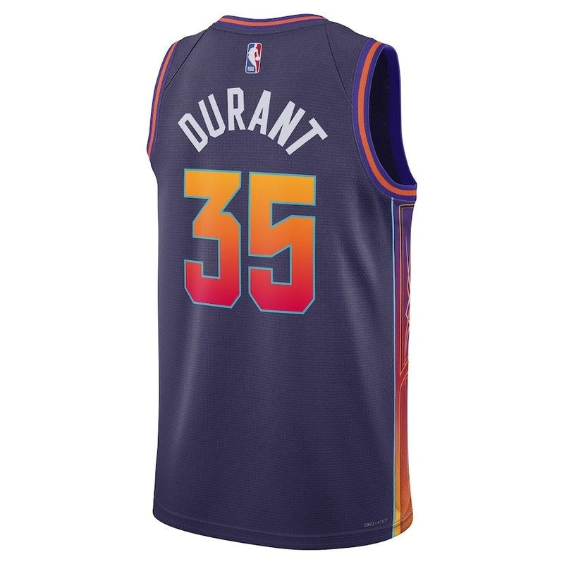 camisa-nba-kevin-durant-phoenix-suns-23-24-roxo-edição-cidade-3