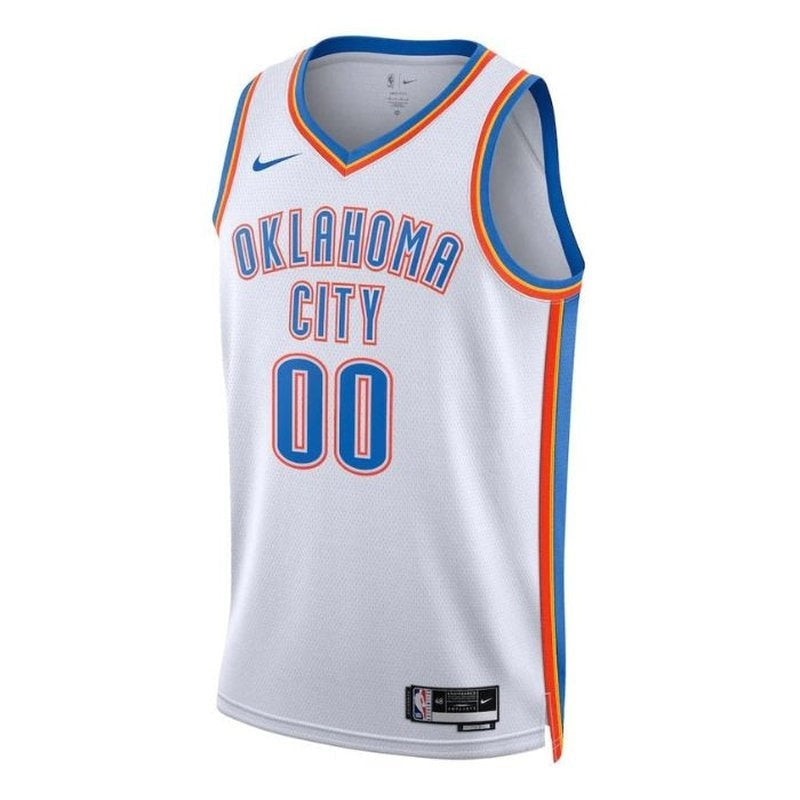 camisa-nba-oklahoma-city-thunder-2023-branco-edição-associação-2