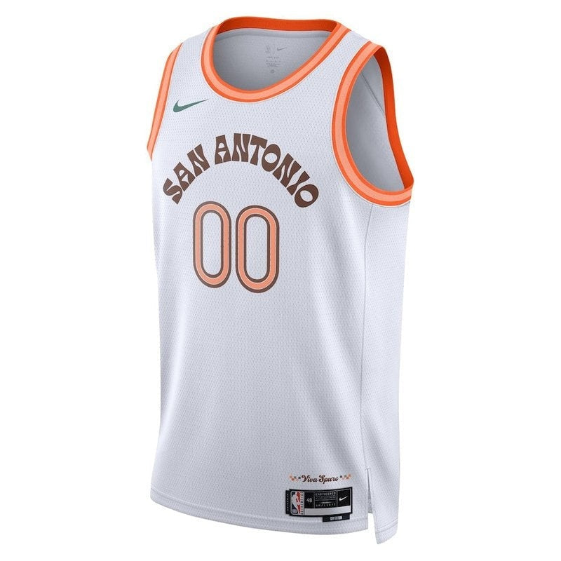 camisa-nba-san-antonio-spurs-23-24-branco-edição-cidade-2