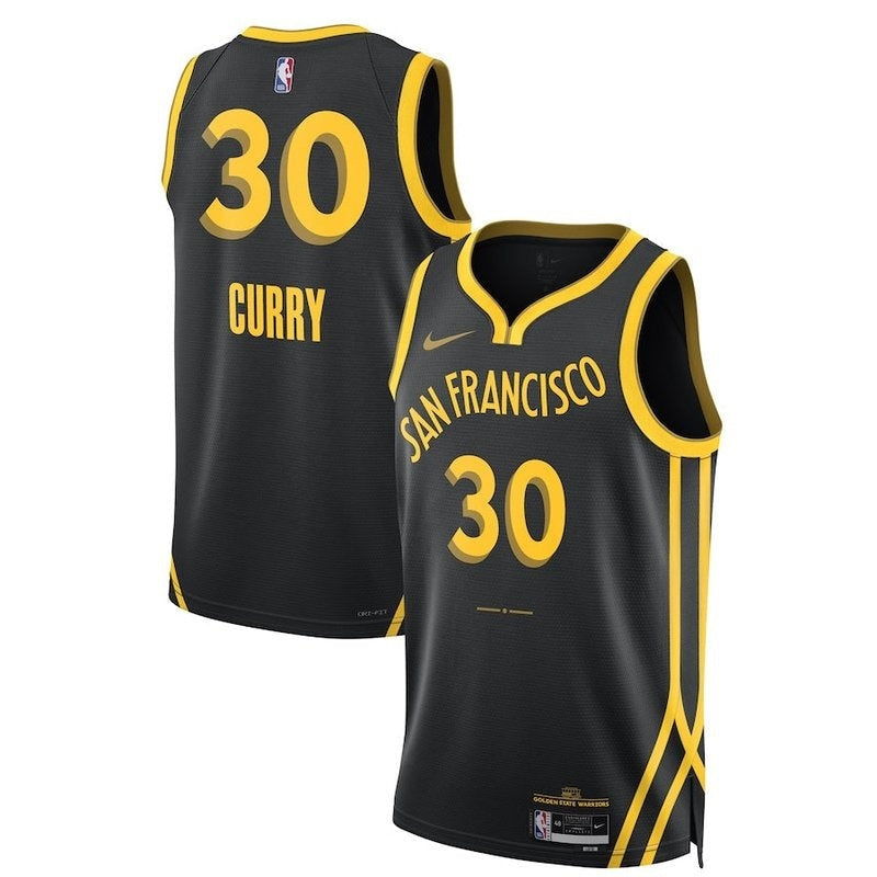 camisa-nba-stephen-curry-golden-state-warriors-23-24-preto-edição-cidade-1
