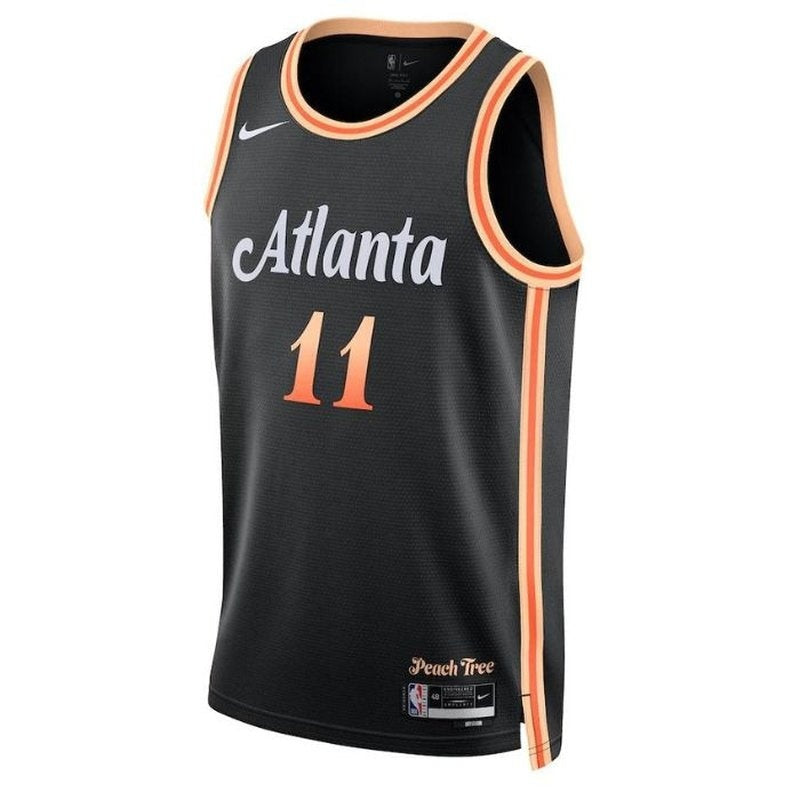camisa-nba-trae-young-atlanta-hawks-2023-edição-cidade-preto-2