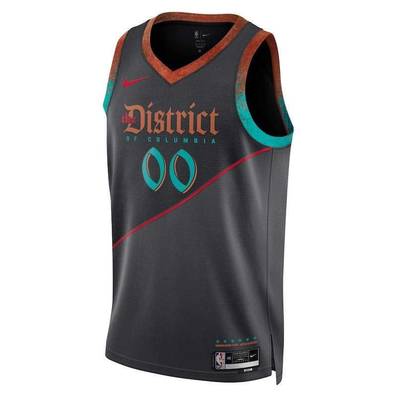 camisa-nba-washington-wizards-23-24-preto-edição-cidade-2