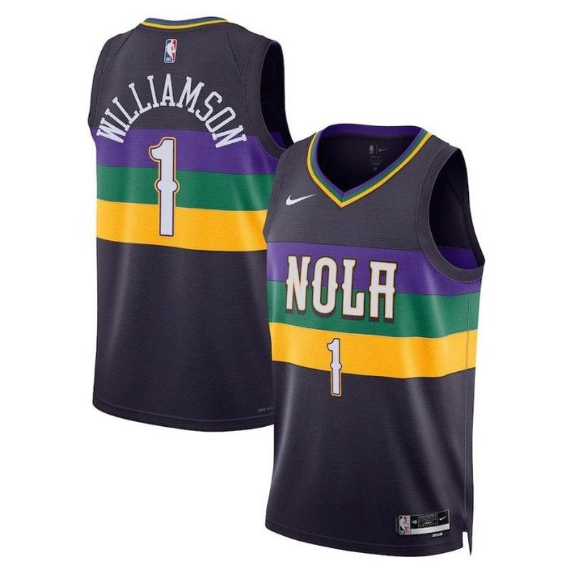 camisa-nba-zion-williamson-new-orleans-pelicans-2023-edição-cidade-roxo-1