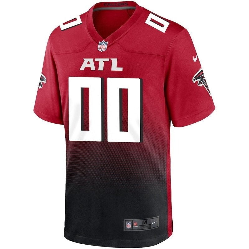camisa-nfl-atlanta-falcons-versão-alternativa-de-jogo-vermelho-2
