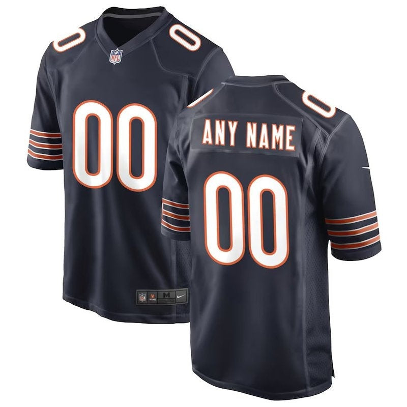 camisa-nfl-chicago-bears-versão-de-jogo-azul-marinho-1
