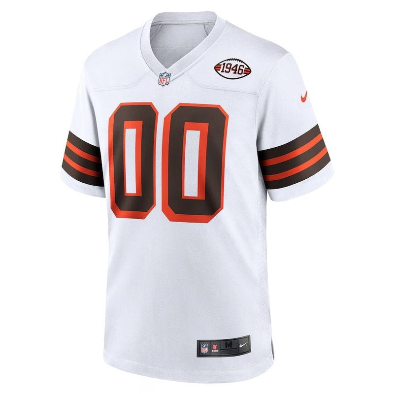 camisa-nfl-cleveland-marroms-alternativa-edição-personalizada-marrom-branco-2