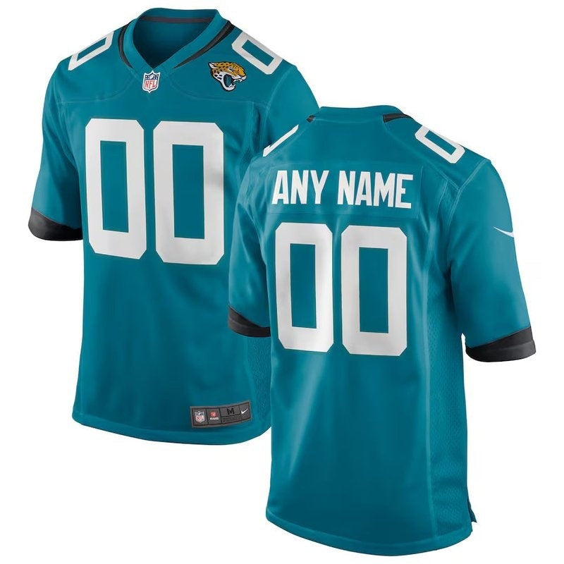 camisa-nfl-jacksonville-jaguars-edição-personalizada-azul-petróleo-1