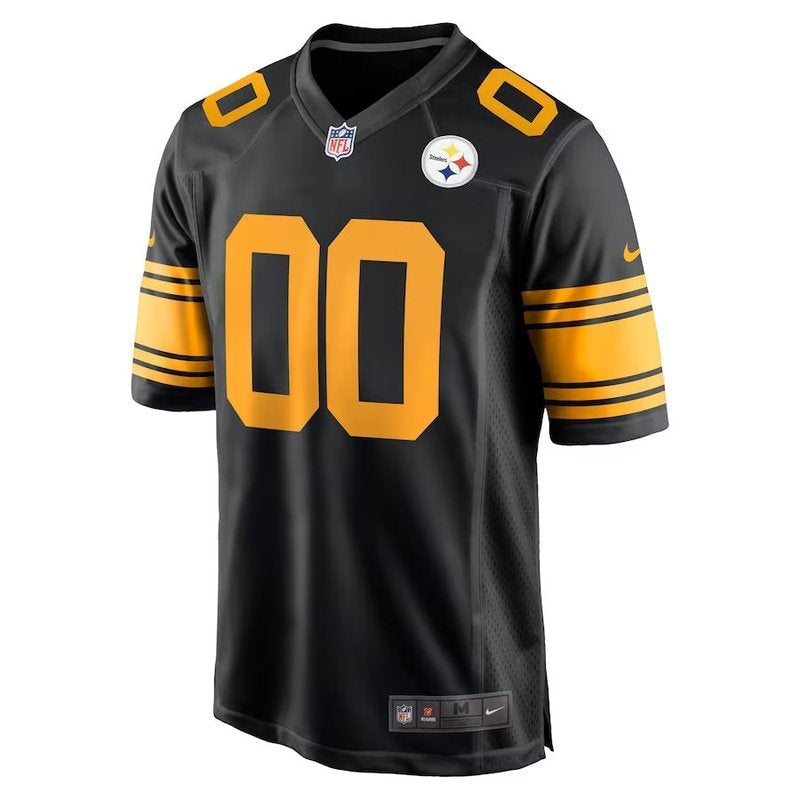 camisa-nfl-pittsburgh-steelers-versão-alternativa-de-jogo-preto-2