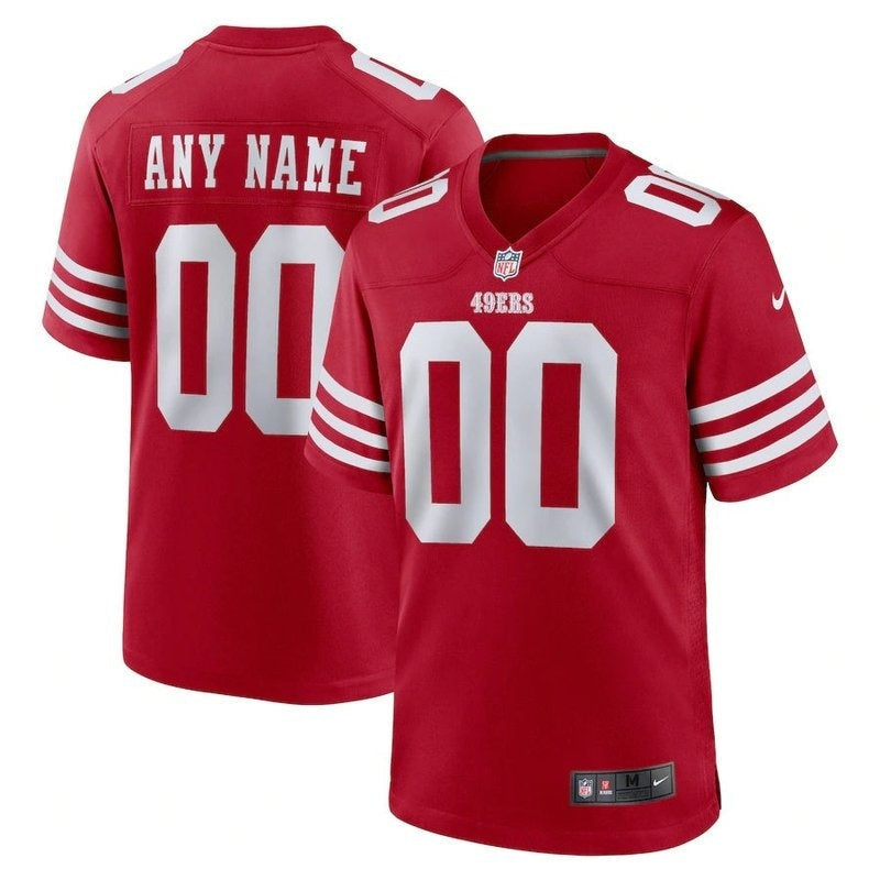 camisa-nfl-san-francisco-49ers-edição-personalizada-scarlet-1