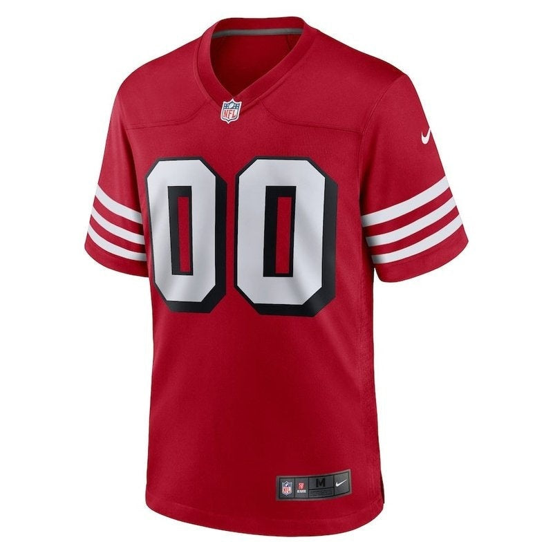 camisa-nfl-san-francisco-49ers-scarlet-versão-alternativa-de-jogo-2
