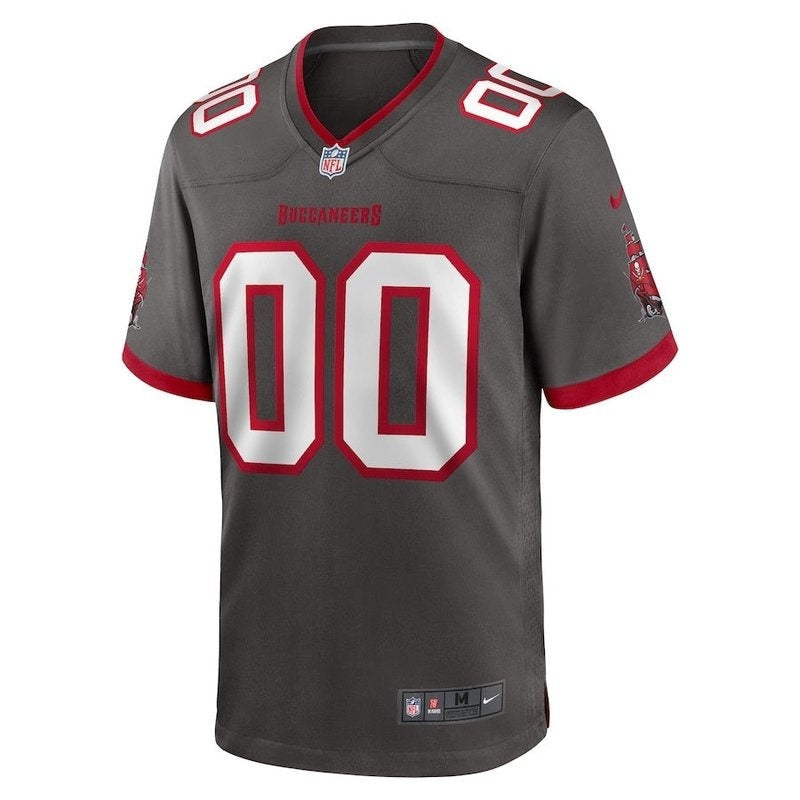 camisa-nfl-tampa-bay-buccaneers-pewter-versão-de-jogo-alternativa-2