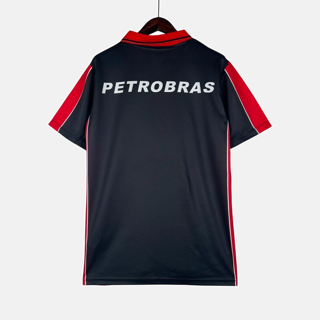 Camisa Retrô Flamengo Third 1999/00 Masculino - Preto
