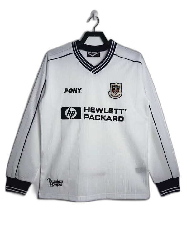 camisa-tottenham-97-99-i-home-versão-retrô-manga-longa-1