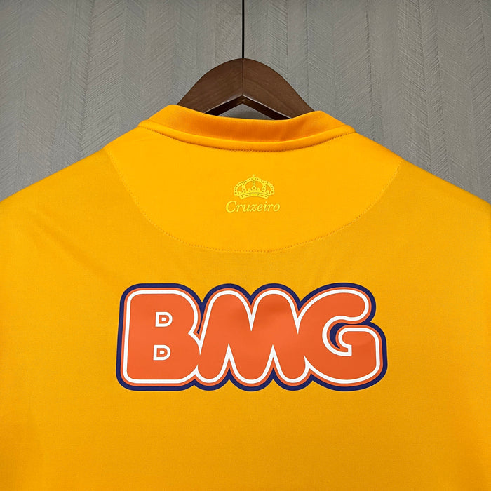Camisa Cruzeiro Goleiro Retrô 2014/15 Amarela - Olympikus