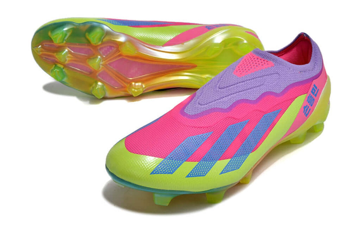 chuteira-campo-adidas-crazyfast1-ll-fg-rosa-e-verde-son-5