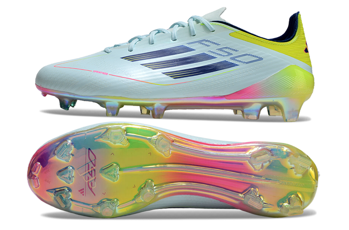 chuteira-campo-adidas-f50-fg-azul-rosa-e-amarelo-olympic-boot-pack-2