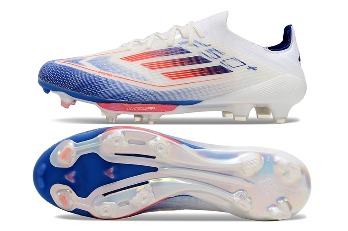 chuteira-campo-adidas-f50-fg-branca-azul-e-vermelho-advancement-pack-2