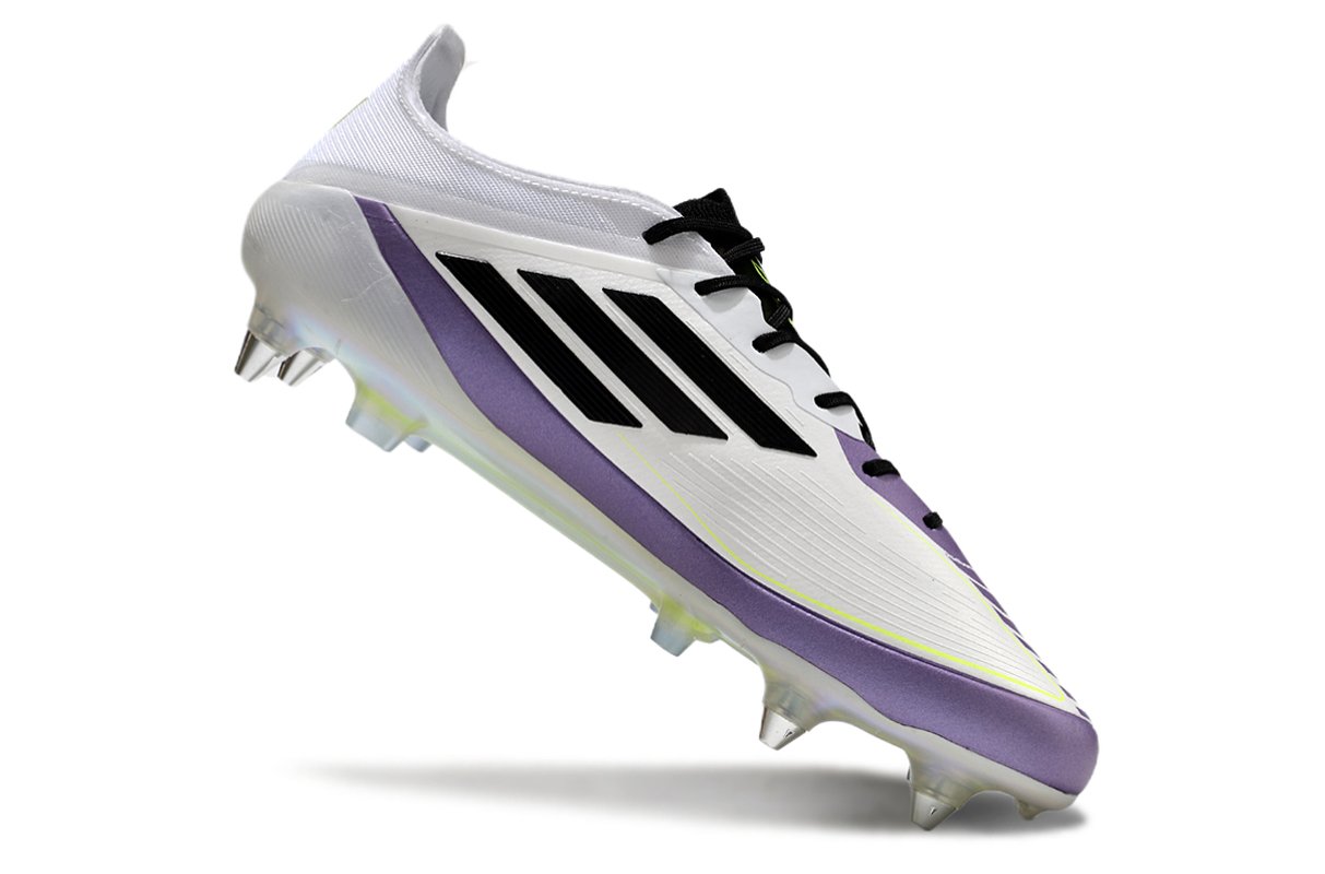 chuteira-campo-adidas-f50-ponta-de-aluminio-branca-roxa-e-verde-triunfo-estelar-5