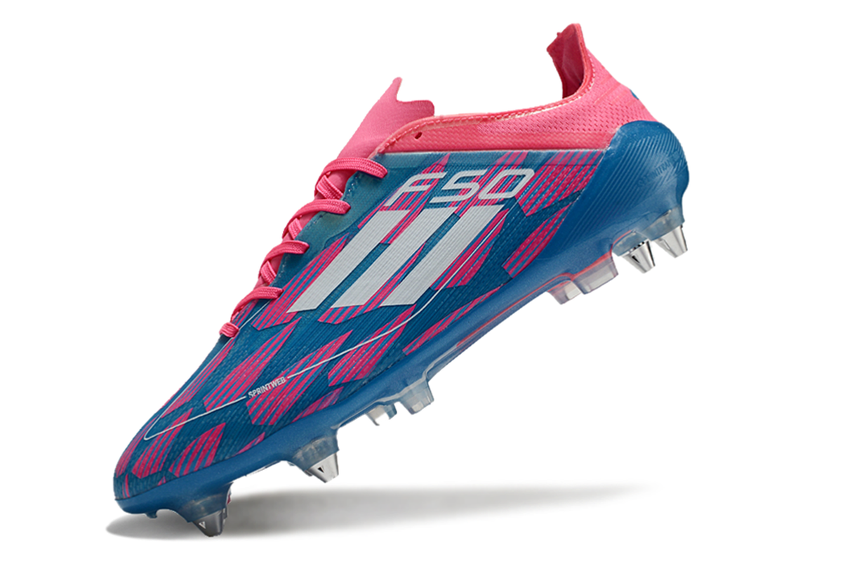 chuteira-campo-adidas-f50-ponta-de-aluminio-rosa-azul-e-branca-reemergence-pack-6