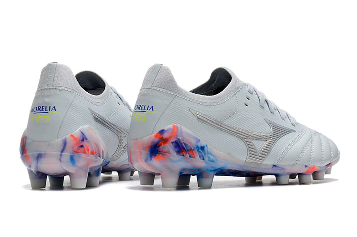 chuteira-campo-mizuno-morelia-neo-3-fg-branca-prata-e-azul-3