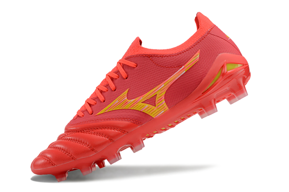 chuteira-campo-mizuno-morelia-neo-4-beta-fg-vermelha-e-dourada-release-pack-7