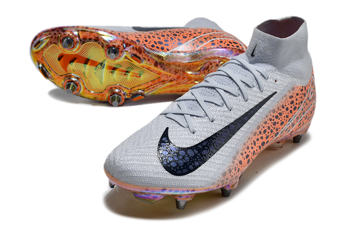 chuteira-campo-nike-air-zoom-mercurial-superfly-10-elite-trava-mista-branca-laranja-e-preto-electric-pack-4