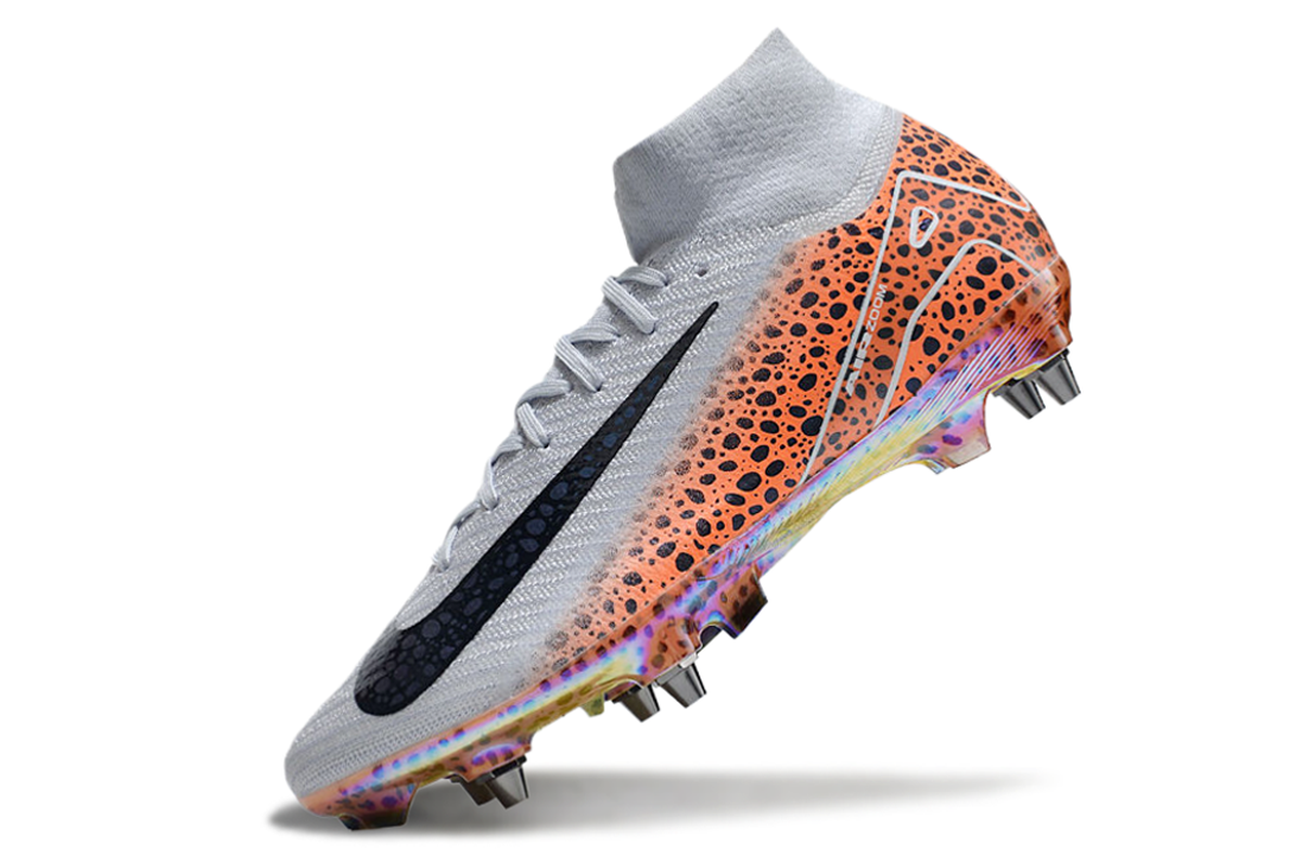 chuteira-campo-nike-air-zoom-mercurial-superfly-10-elite-trava-mista-branca-laranja-e-preto-electric-pack-5